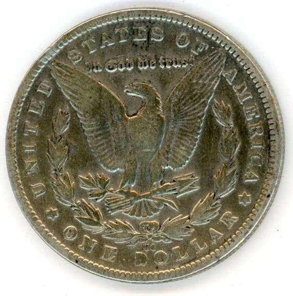 1890 Morgan Silver Dollar