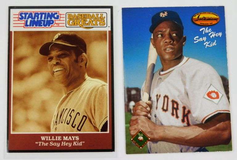 2 Willie May Baseball Cards
