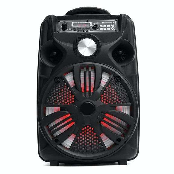 8-Inch LED Bluetooth Speaker Portable Entertainment Hub