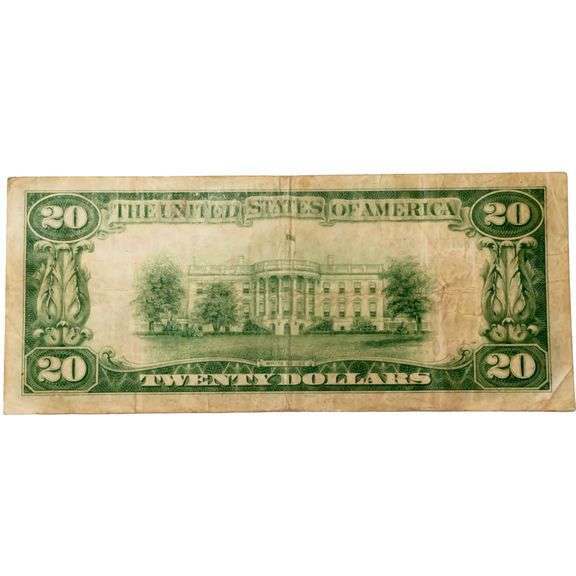 $20 Norfolk VA 1929 National Series Note