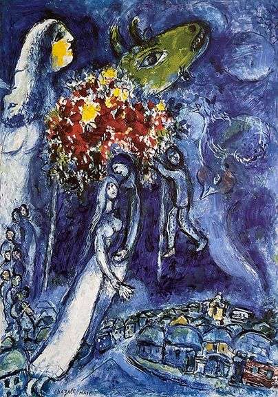 Marc Chagall, The Yellow Face