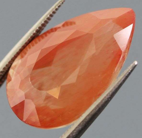 Amazing 10.73ct blood orange Andesine