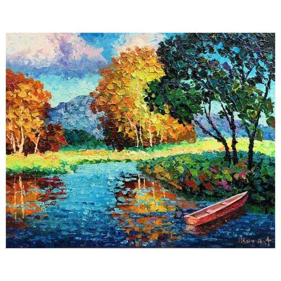 Golden Foliage by Antanenka Original