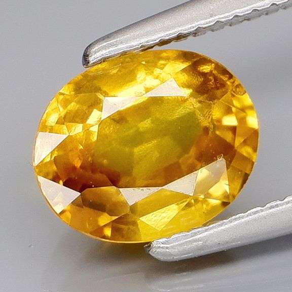 Very rich 1.33ct golden yellow Sapphire