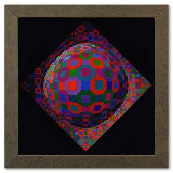 Okta - Stri, Planetary, et Ondocto by Vasarely