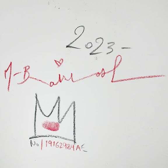 With All My Love by Mr Brainwash Original