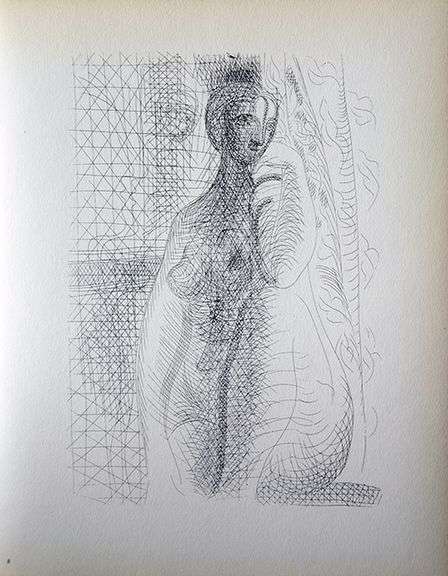 PABLO PICASSO, SEATED NUDE