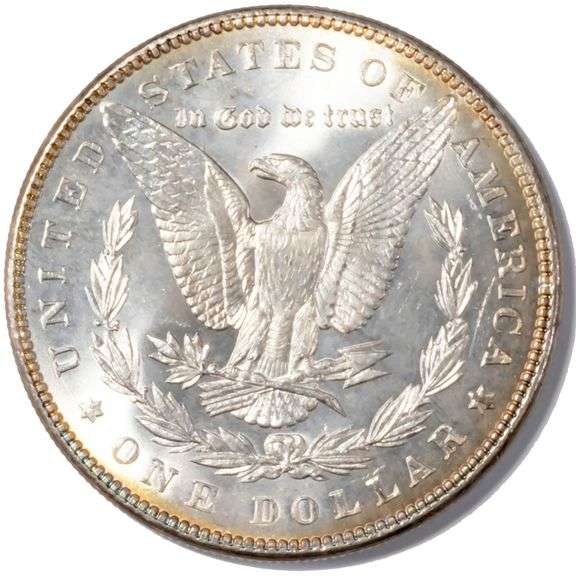 1888 Frosty White BU Morgan Dollar