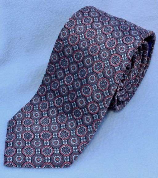 Fine Quality Italian Hand Made Silk Tie By Galante