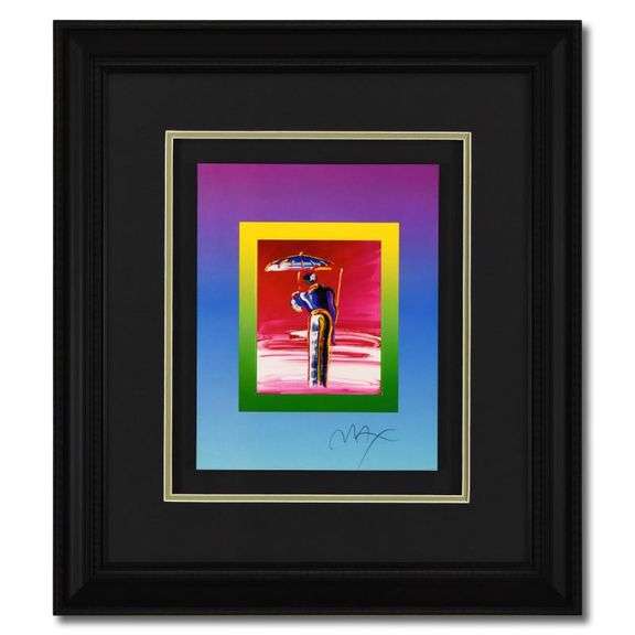 Sage with Umbrella and Cane on Blends by Peter Max