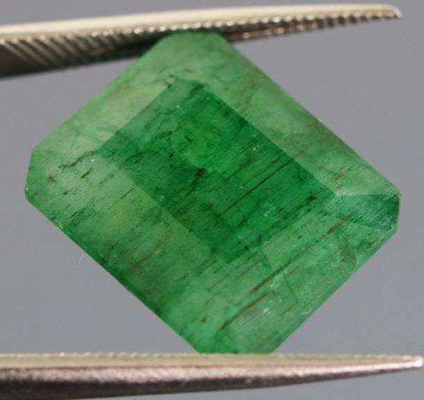 Substantial 8.19ct rich forest green Zambian Emerald