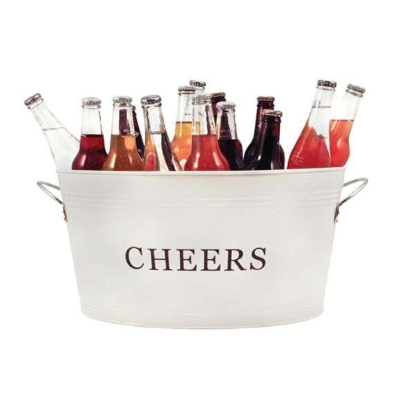 Rustic Beverage Tub: Cheers to Outdoor Fun