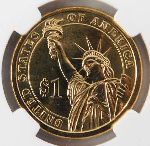 3 - 2007 Graded Presidential U.S. Dollar Coins