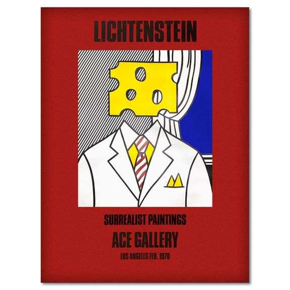 Lichtenstein Poster by Lichtenstein