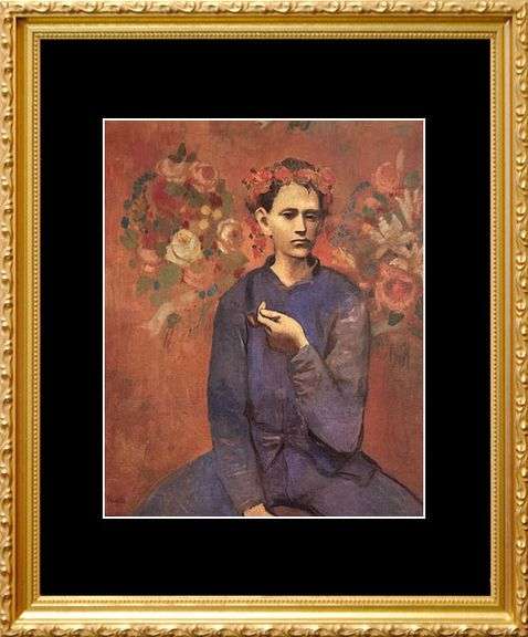 Pablo Picasso, Boy with Pipe (1905)