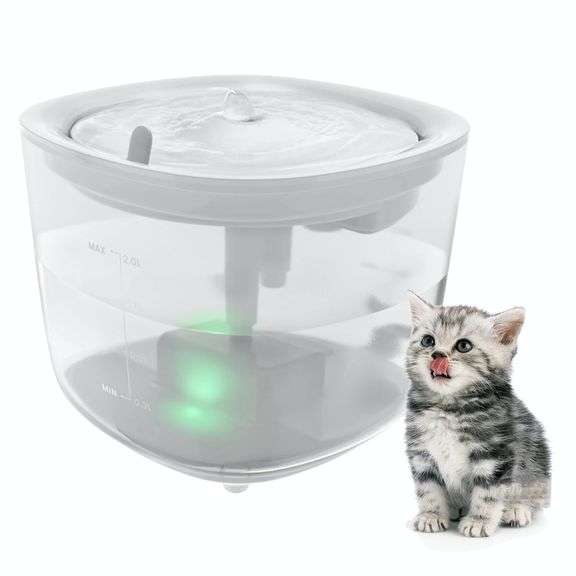 Cat Water Fountain: Wireless and Ultra-Quiet Hydration