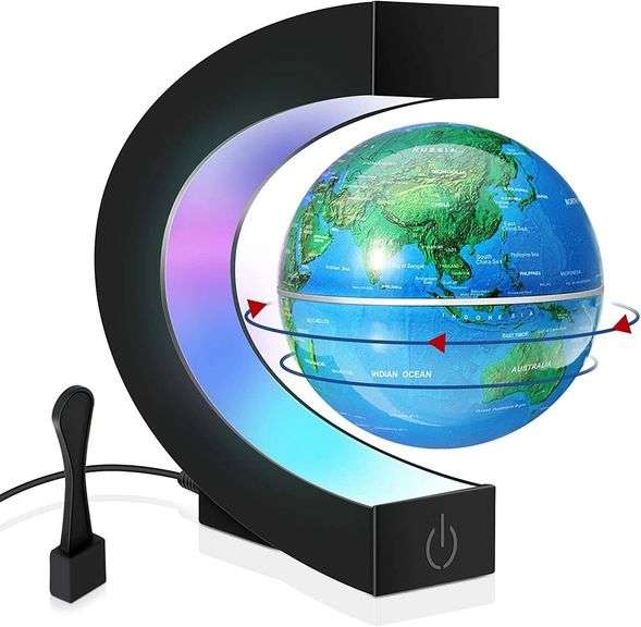 Magnetic Levitating Globe: Enlightening Decor & Gift"