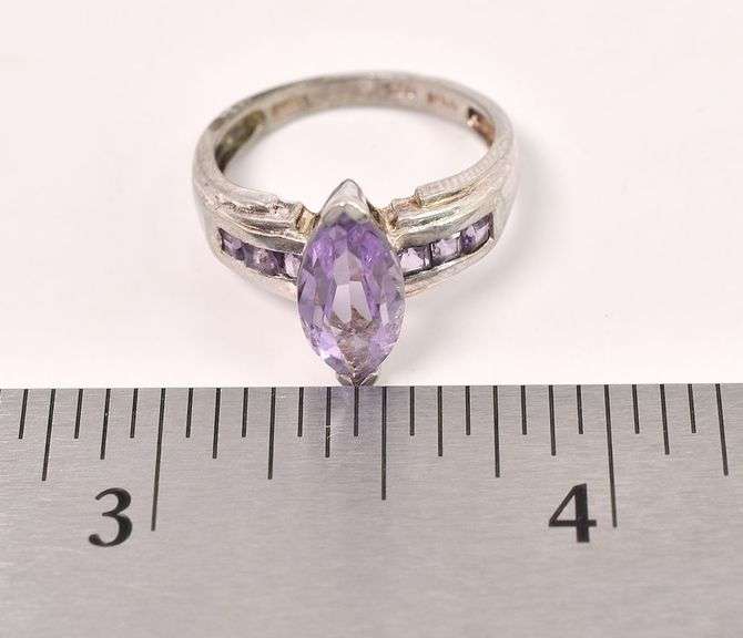 Sterling Silver Amethyst Ring