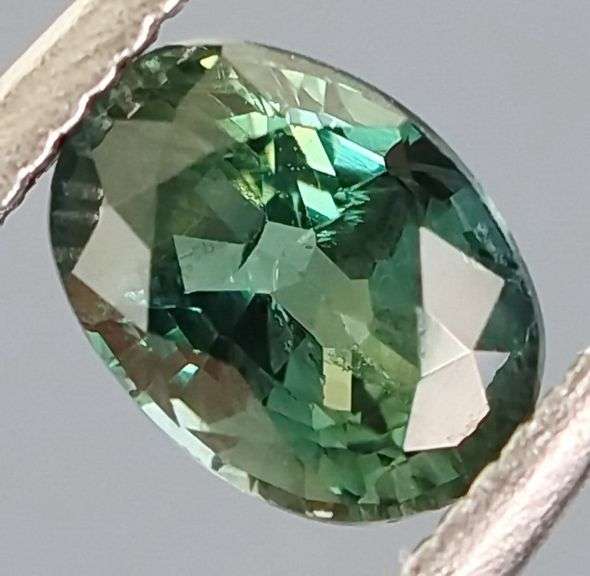 Party color! .60ct blue green Sapphire -Heated only!