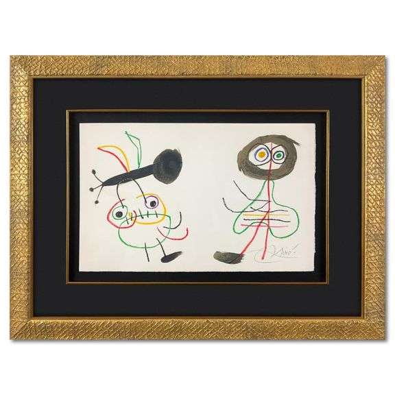 M. 1005 from L'enfance d'Ubu by Miro