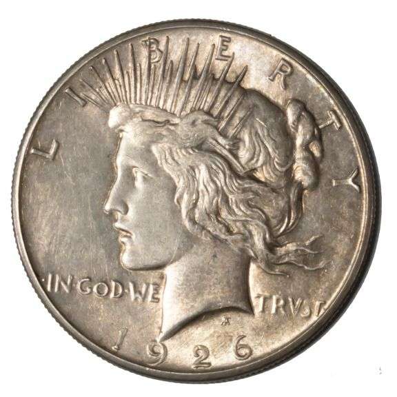 Sliderish 1926 S Peace Dollar