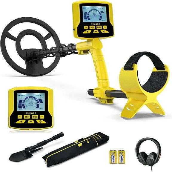 Advanced Metal Detector with 11-inch Waterproof Coil