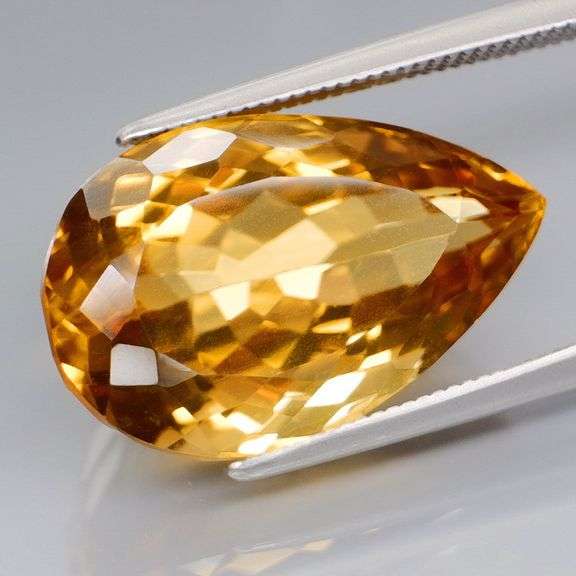 Rich 14.09ct golden Citrine