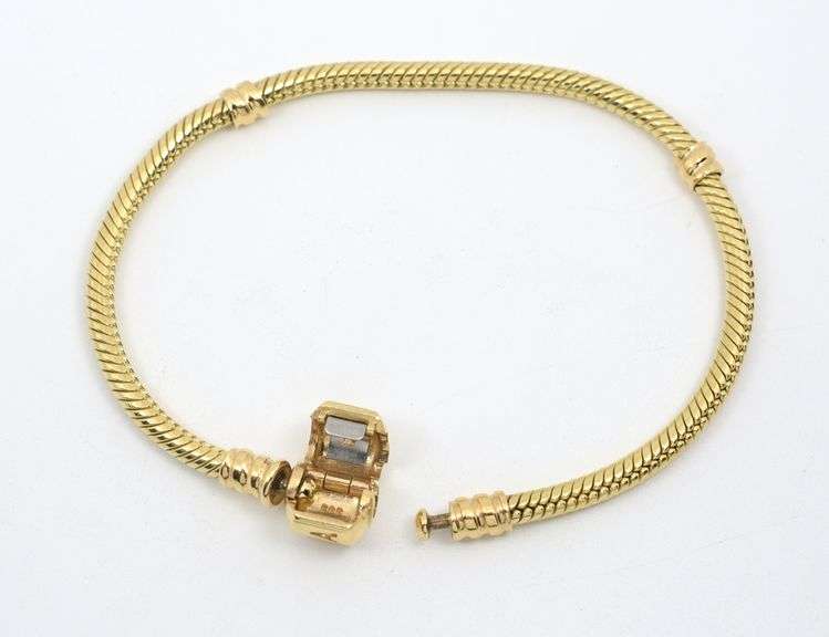 In Demand 14K YG Pandora Snake Bracelet