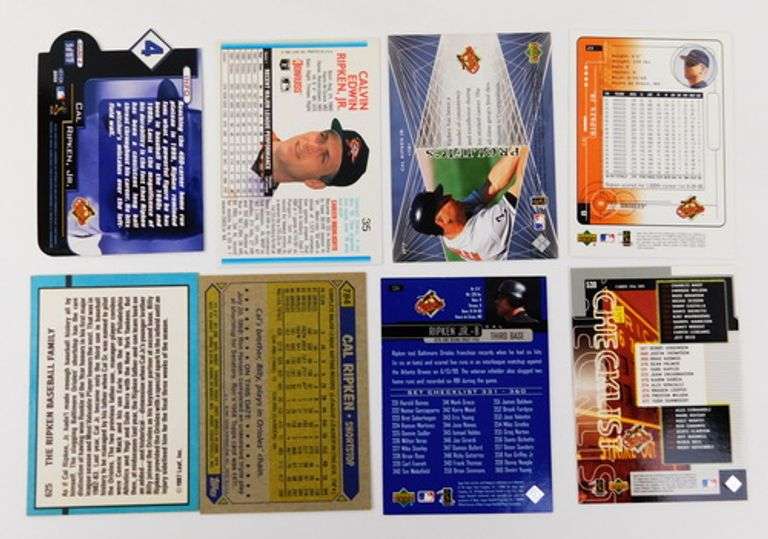 8 Cal Ripken, Jr. Baseball Cards