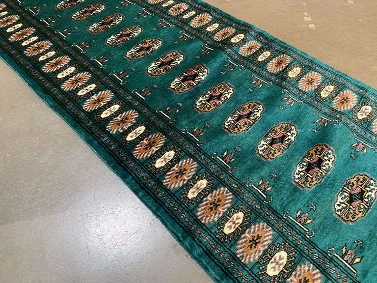 Fine Silky Princess Bokhara runner 2.4x7.9