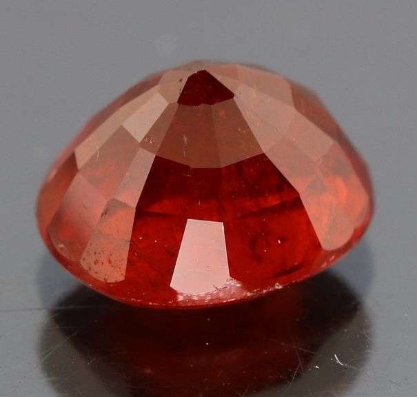 Fiery 5.42ct top red orange Spessartite Garnet