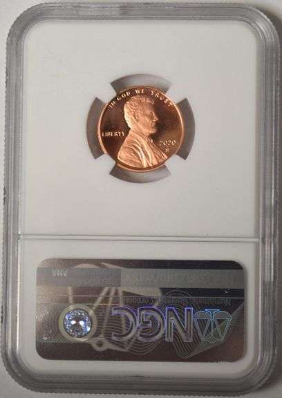 2020-S Proof Cent Early Releases NGC PF70RD Ultra Cameo