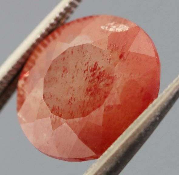 Stunning 4.34ct Andesine solitaire