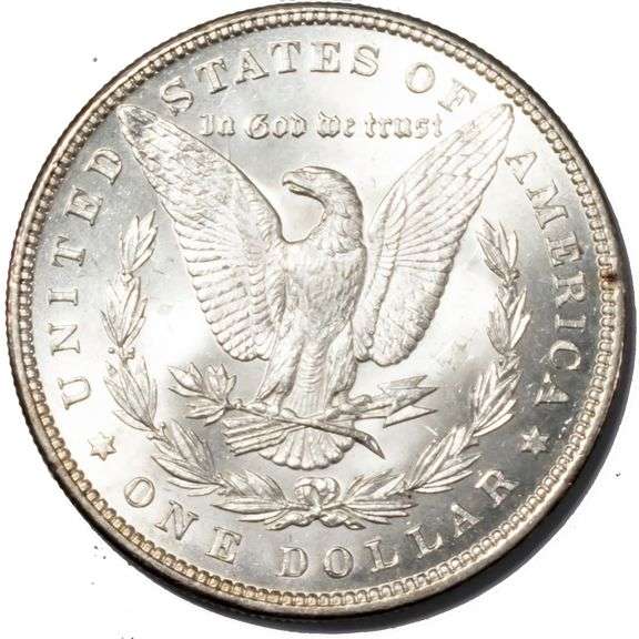 1896 BU Morgan Dollar