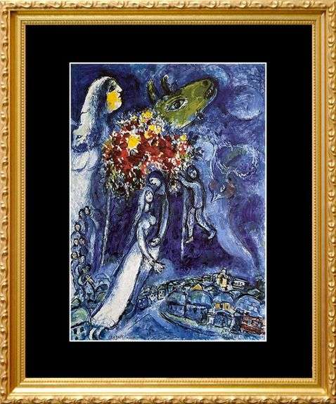 Marc Chagall, The Yellow Face