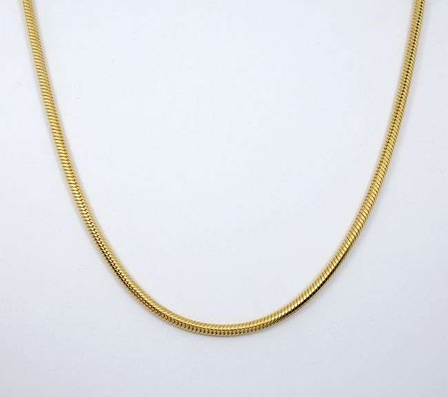 Valuable 14k Pandora Snake Necklace