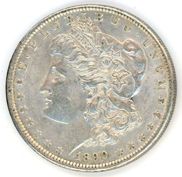 1890 Morgan Silver Dollar