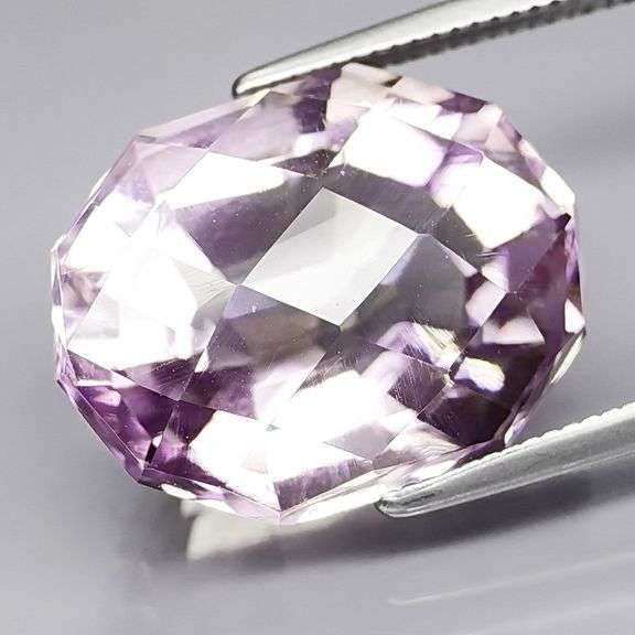 Eye catching 10.96ct VS Rose de Franc Amethyst