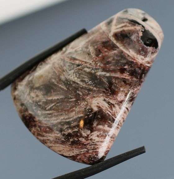 Collectors grade 68.92ct natural Charoite pendant