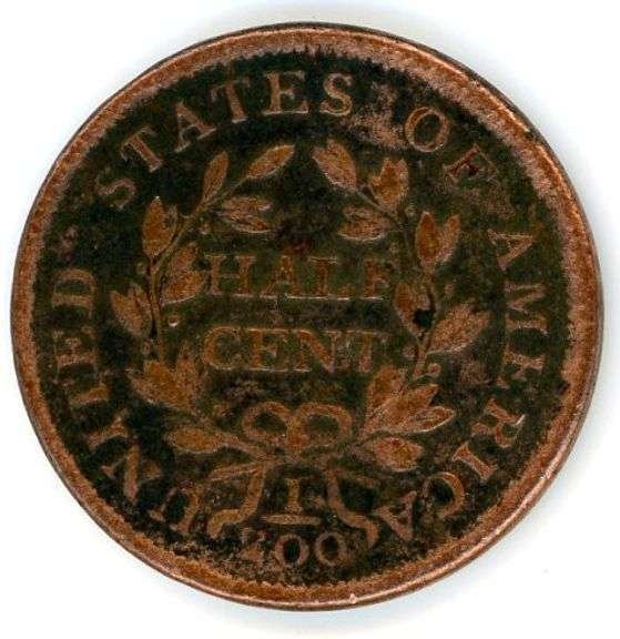 1804 Draped Bust US Half Cent