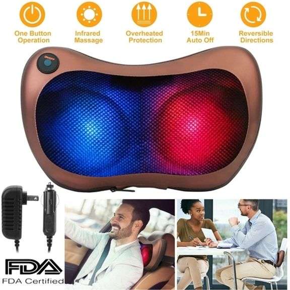 Therapeutic Neck & Back Massager with Heat