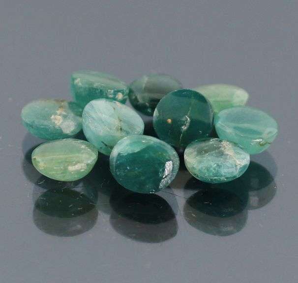 Stunning 15.74ct blue green Grandidierite set