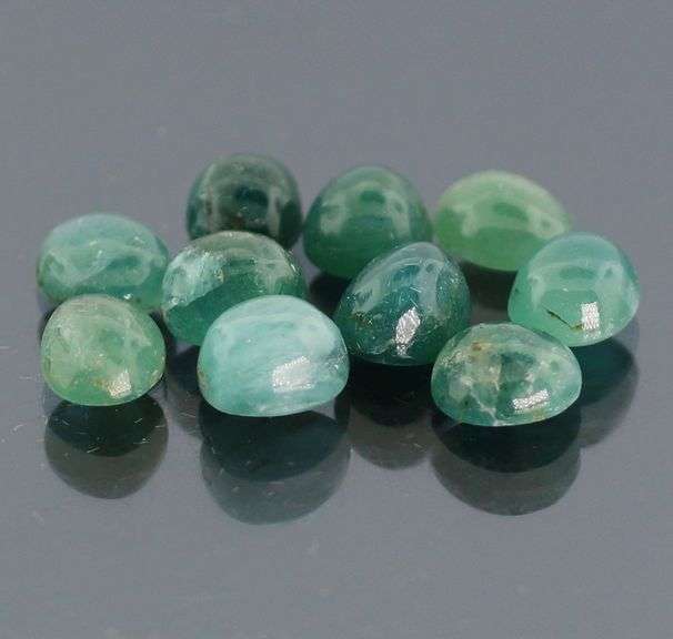 Stunning 15.74ct blue green Grandidierite set