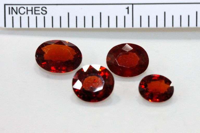 Vibrant Natural Spessartine - Lot of 4