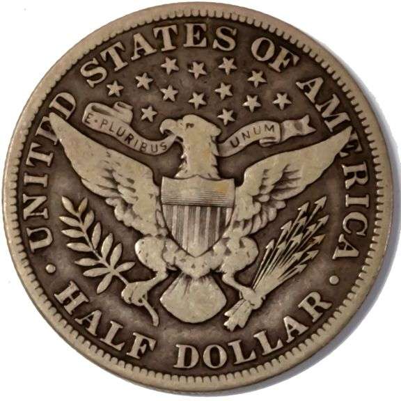 1909 Barber Half Dollar