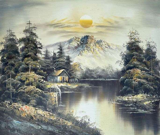 VERY BEAUTIFUL PAINTING ON CANVAS