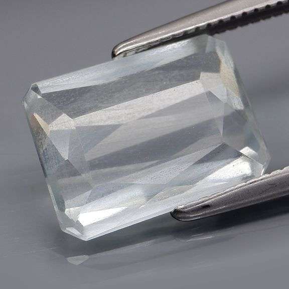Platinum blue! Unheated! 2.44ct Aquamarine