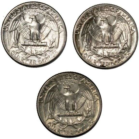 1939 1940 1941 BU Washington Quarters