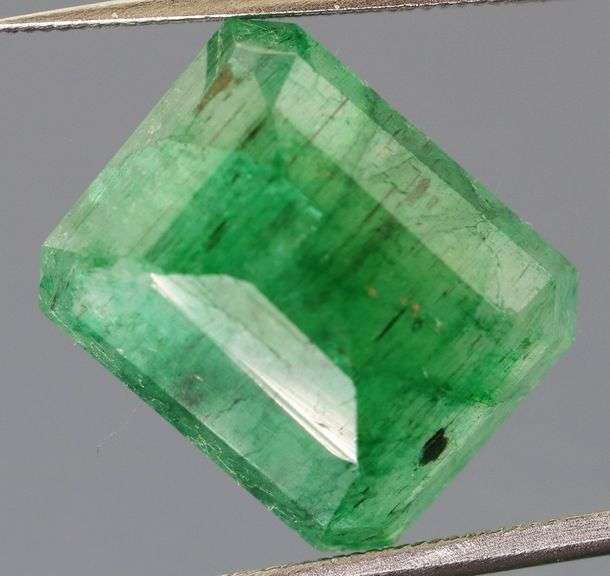 Substantial 8.19ct rich forest green Zambian Emerald