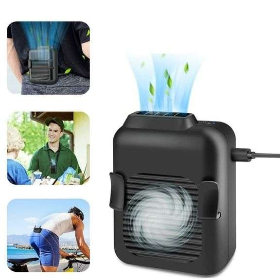 Hands-Free Compact Cooling Fan: Stay Cool Anywhere